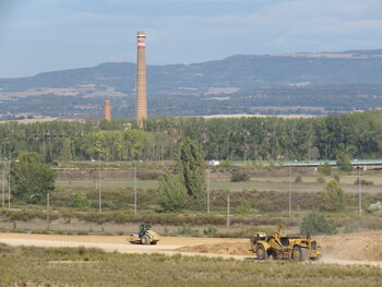 Panattoni inicia las obras en el polígono de Ircio