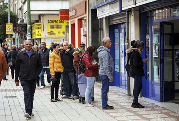 Burgos ya ha vendido 22 millones en lotería de Navidad