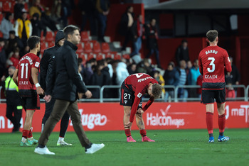 El Mirandés cede ante el Racing de Ferrol