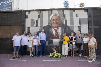 Inaugurado el mural dedicado a Piné