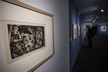 50 obras de Picasso expuestas en Cultural Cordón hasta febrero