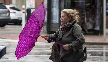 Protección Civil pone en alerta a Burgos por fuertes vientos