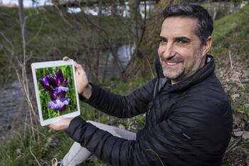 Un estudio descubre el paraíso de las orquídeas en Peña Amaya