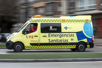 Herido un ciclista cerca del túnel de Fuente Buena