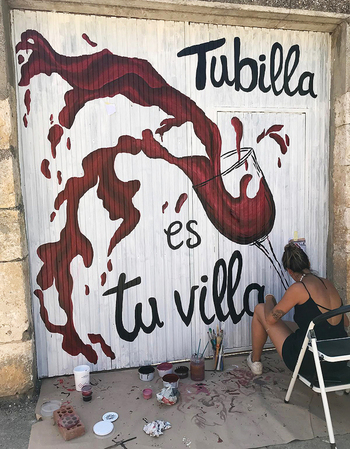 Tubilla organiza un concurso de murales y otro de pintura