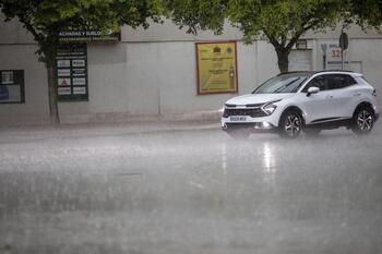 La lluvia se cuela en el programa de los Sampedros de Burgos