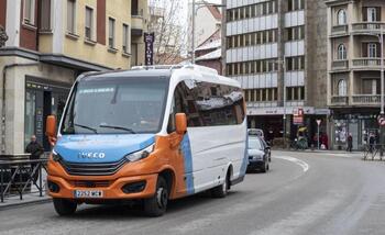 El bus urbano acumula en Aranda un retraso medio de 5 minutos