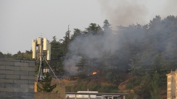 Una negligencia de fumadores provocó el incendio del Castillo