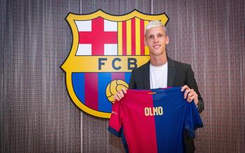 El Barça ficha a Dani Olmo hasta 2030