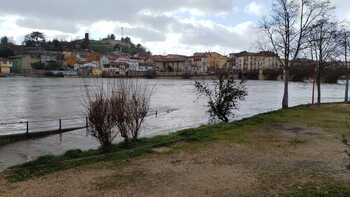 El Ebro se estabiliza sin causar daños en Miranda