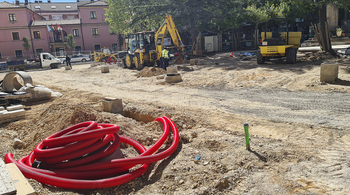 Prisas en el final de las obras de los Jardines de Don Diego