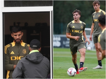 Ian Forns y Lisandro Pérez ya entrenan con el Burgos CF