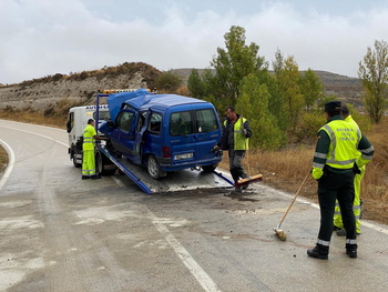 Luto en Tardajos por la muerte de dos vecinos en un accidente