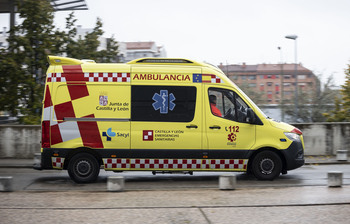 Una mujer sufre un aparatoso accidente en Sarracín