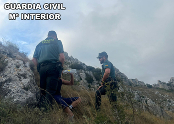 La Guardia Civil rescata a un menor perdido en Pancorbo