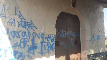 La ermita de San Pedro de Aranda sufre actos vandálicos
