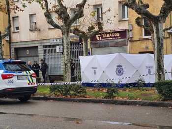 La Policía investiga en Aranda un asesinato en Santa Catalina