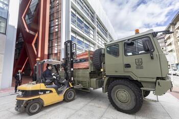 El Belén del Ejército donará a Valencia parte de lo recaudado