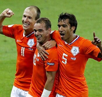 Kuyt, Sneijder, Robben y la peor derrota de ‘les bleus’