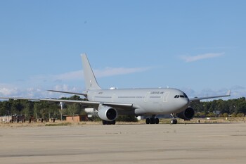 Llega a Torrejón el segundo avión militar con 40 evacuados