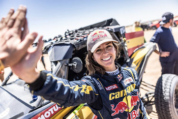 Cristina Gutiérrez gana el Dakar