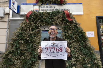 El 77.768, trae el primer cuarto premio del Sorteo de Navidad