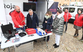 Cruz Roja Burgos estrena 3 vehículos eco