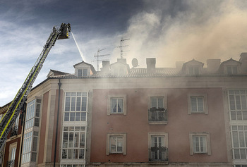 Investigan si las chimeneas causaron el fuego de Nuño Rasura