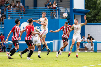 Derrota del CD Mirandés en su tercer partido de pretemporada