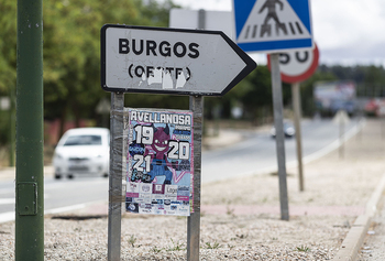 Multas por pegar carteles de fiestas de pueblos en Burgos