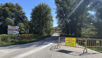 El corte en la carretera de Quintanaurria acaba el «día 27»