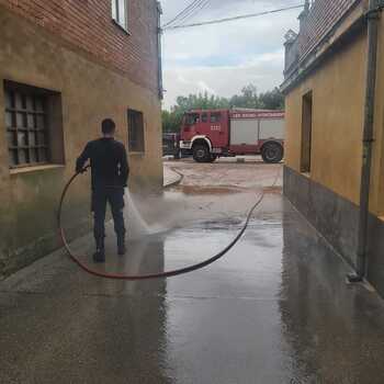 Declaran el nivel 1 por riesgo de inundaciones en Burgos