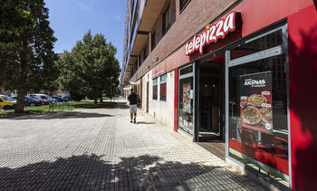 Dos años sin terraza a un Telepizza de Burgos