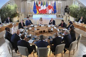 El G7 acuerda prestar a Ucrania unos 50.000 millones de euros