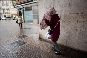 Rachas de viento de hasta 80 km/h en Burgos este martes