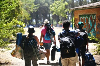 Colas de más de una hora en el cámping de Sonorama