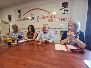 El PSOE pone en cuarentena la negociación con Sentir Aranda