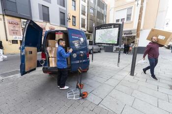 Los repartidores piden más tiempo en el centro de Aranda