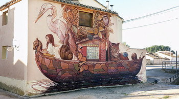 Villangómez estrena velero y una yincana entre murales