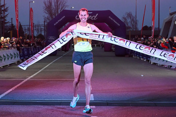 El burgalés Dani Arce conquista la San Silvestre de León