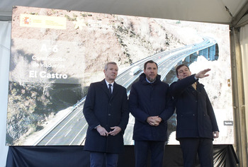 Puente inaugura la reapertura de la A-6 como 