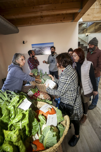 Un mostrador de vida ecológica y artesanal