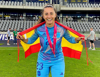 La burgalesa Jimena Vicario, campeona de Europa sub-19