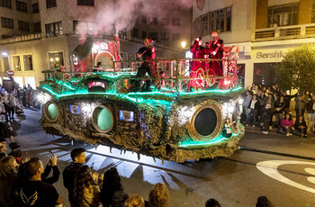 Carrozas alquiladas para los Reyes Magos