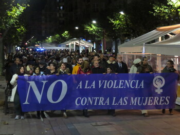 Miranda sale a la calle contra la violencia machista