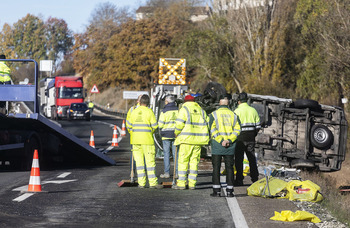 Las carreteras secundarias se cobran 13 vidas en un año negro