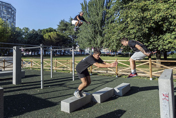 Un espacio propio para el Parkour