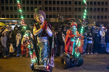 Imperio de la luz en la Cabalgata de Reyes