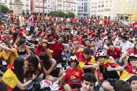 Burgos celebra la victoria de España ...