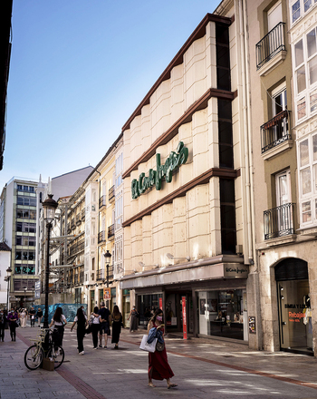 El Corte Inglés se despide del centro de Burgos